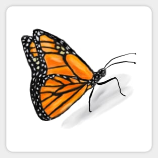 Monarch Butterfly Sticker